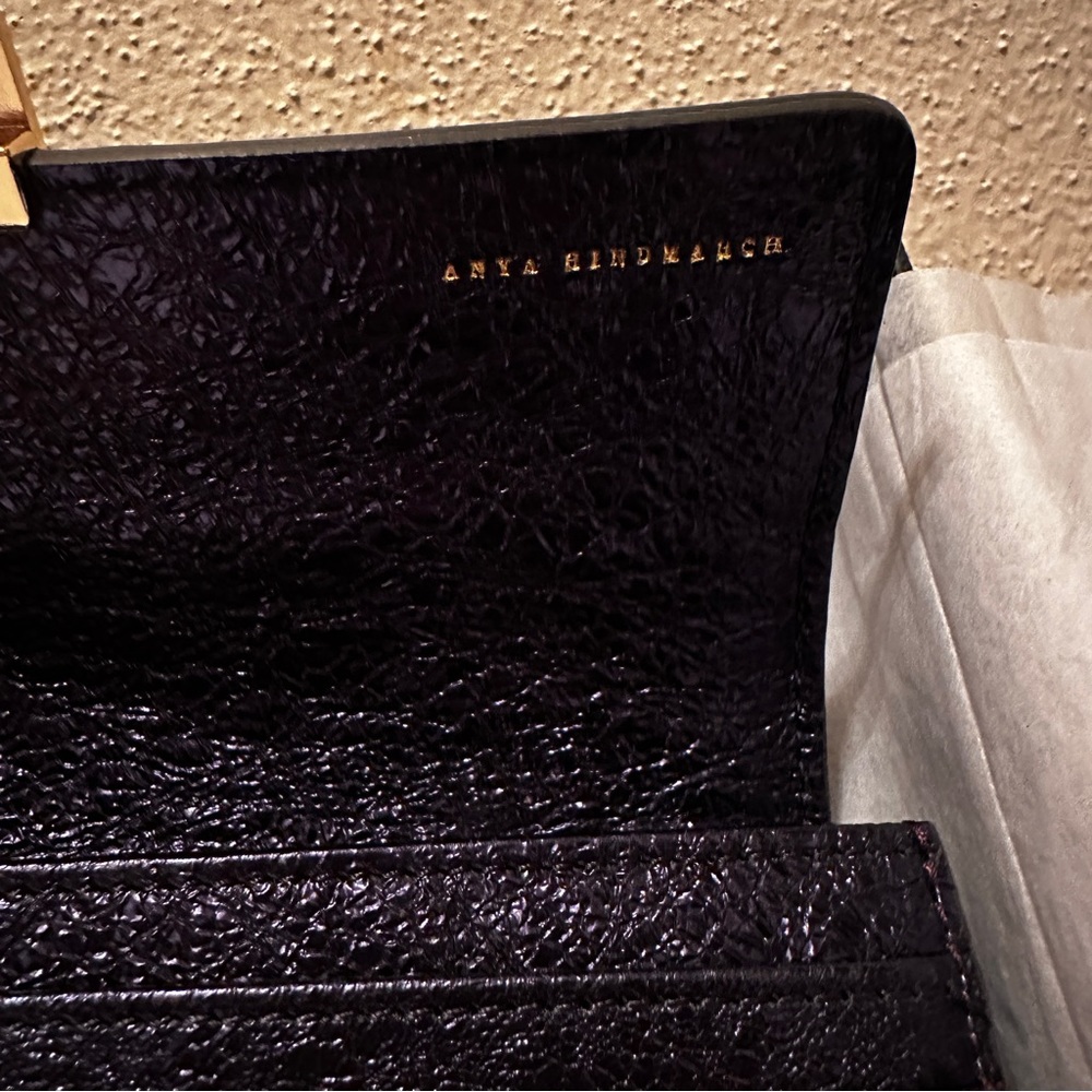Anya Hindmarch Metallic Multicolor Ceramic Effect Leather Continental Wallet - Picture 6 of 14